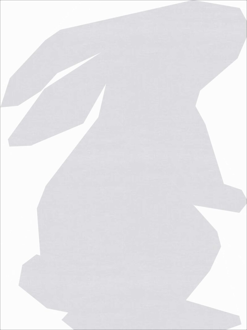 Hopeful Rabbit FPP Pattern, Bunny FPP Pattern, Bunny Foundation Paper Piecing Pattern, Easter FPP Quilt - Image 4
